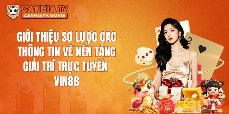 Giới thiệu sơ lược các thông tin về nền tảng giải trí trực tuyến VIN88