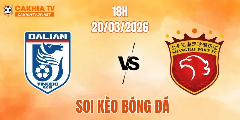 Dalian Yingbo Vs Shanghai Port
