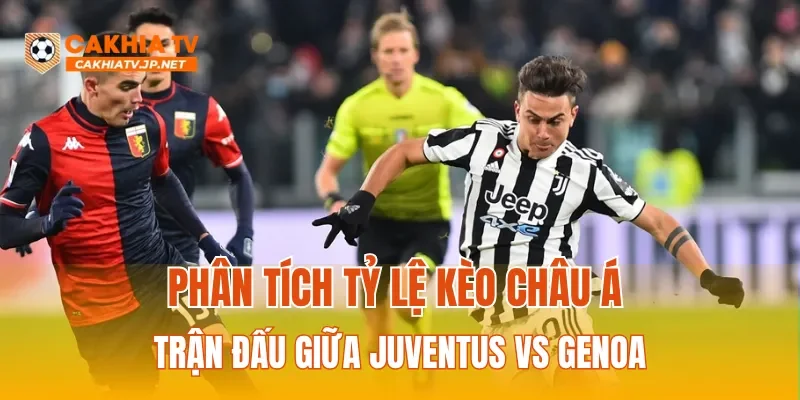 Phân tích tỷ lệ kèo Châu Á trận đấu giữa Juventus vs Genoa
