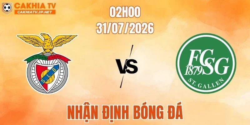 Benfica vs St Gallen