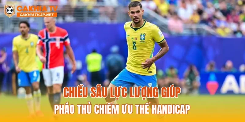 Chiều sâu lực lượng giúp Pháo thủ chiếm ưu thế handicap