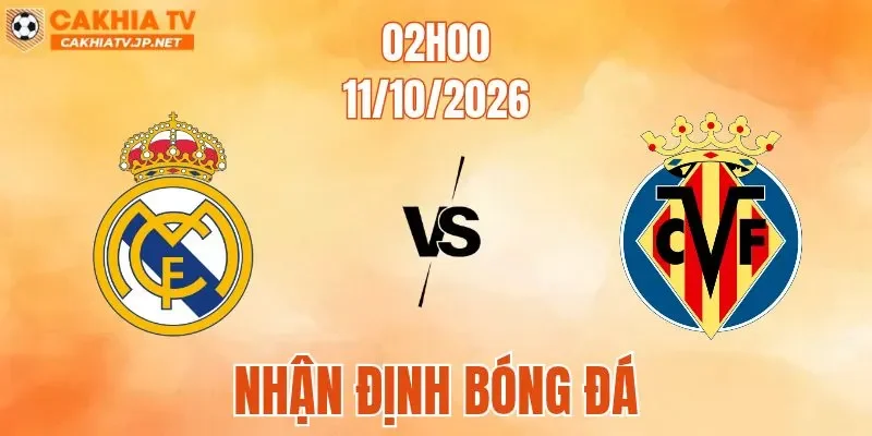 Real Madrid Vs Villarreal