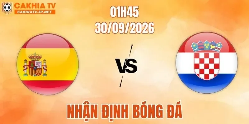 Tây Ban Nha Vs Croatia